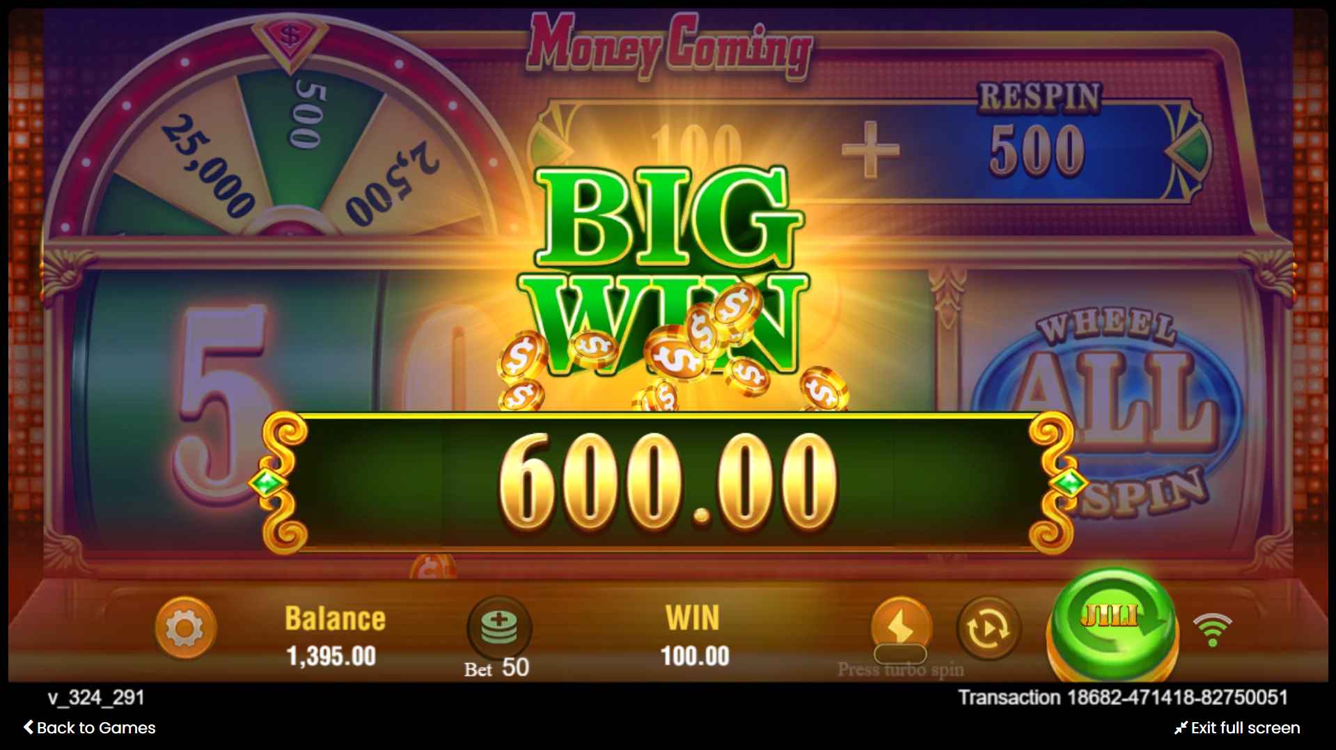 Spin the reels in Money Coming 1win Indonesia slot for big prizes